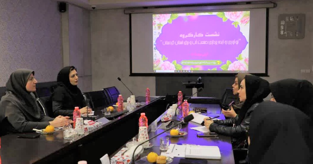 نخستین نشست کارگروه نوآوری و ایده‌پردازی شرکت‌های صنعت آب و برق کردستان برگزار شد